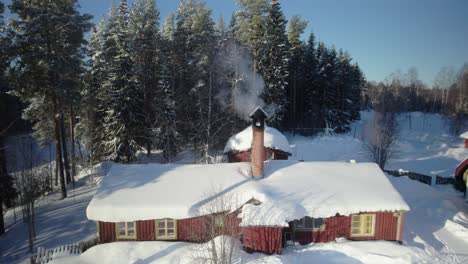 Escena-Invernal-Nórdica-Con-Este-Impresionante-Material-Aéreo