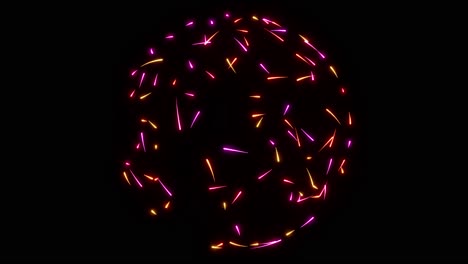 Visual-effects,-VFX,-orbital-particles-on-black-background-3D-animation