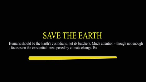 Save-the-earth-climate-change-campaign