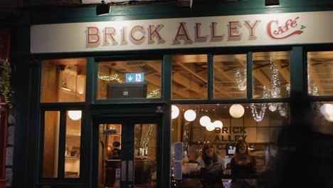 Einspielung-Des-Brick-Alley-Cafés-Im-Temple-Bar-In-Dublin