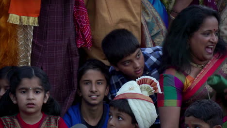 Indian-American-family-gathered-to-watch-dance-performance