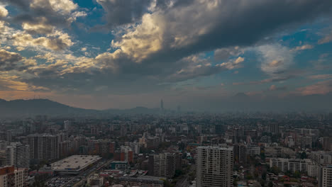 Santiago-winter-clouds-nunoa-providencia-chile-time-lapse