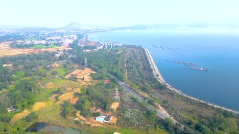 Patratu-Dam-Tourist-Place-and-Water-Sports-Activities-Aerial-view