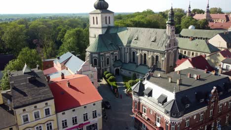 Architektur-Des-Franziskanerklosters-In-Głogówek,-Polen