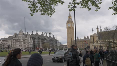 People-walking-around-London.-Slowed-to-half-speed