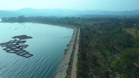 Patratu-Dam-Tourist-Place-and-Water-Sports-Activities-Aerial-view