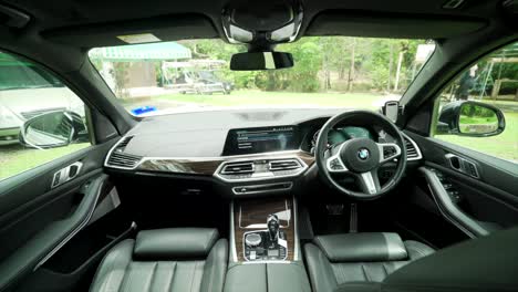 Malasia---9-De-Marzo-De-2022:-Coche-Nuevo-2020-Bmw-X5-Interior-De-La-Timonera