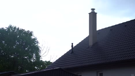 View-of-a-house-covered-with-a-modern-roof-impervious-to-heavy-rain