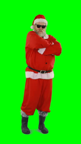 Santa-claus-posing-with-sunglasses