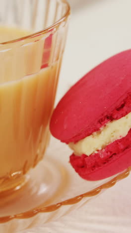 Cup-of-tea-and-macaroon