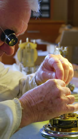 Horologist-repairing-a-watch