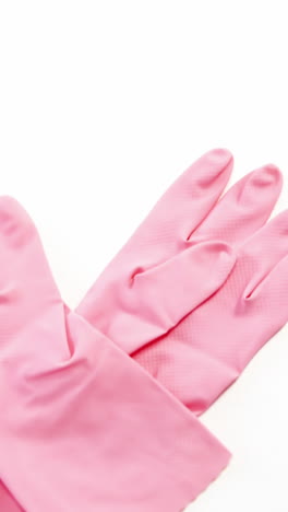 Nahaufnahme-Von-Rosa-Handschuhen