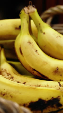 Close-up-of-bananas-in-basket