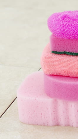 Stack-of-cleaning-sponges