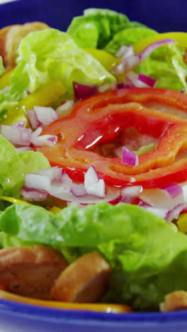 Salad-in-bowl