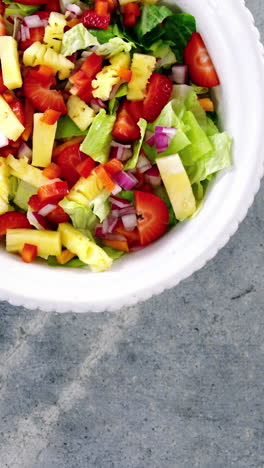 Salad-in-bowl