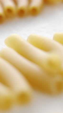 Close-up-of-raw-pasta