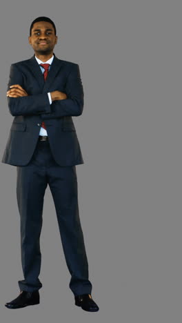 Portrait-of-smiling-businessman-standing-with-arms-crossed