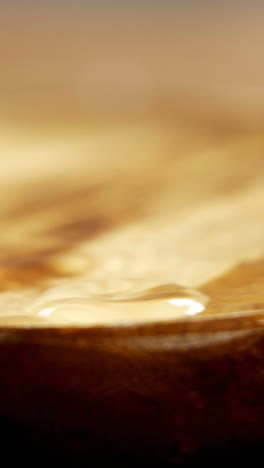 Water-drop-pouring-on-a-bowl