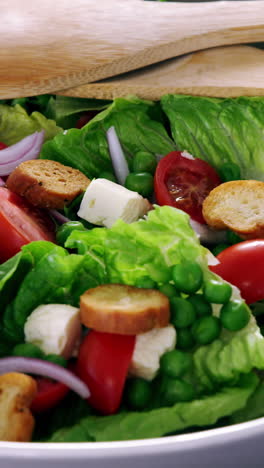 Salad-in-bowl