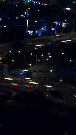 Vehicles-moving-on-bridge