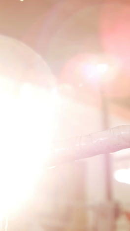 Close-up-of-empty-boxing-ring