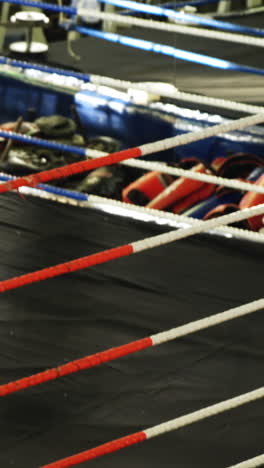 View-of-empty-boxing-ring