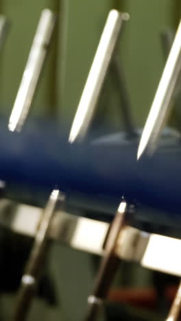 Close-up-of-empty-boxing-ring