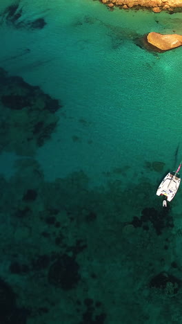 Aerial-of-beautiful-beach