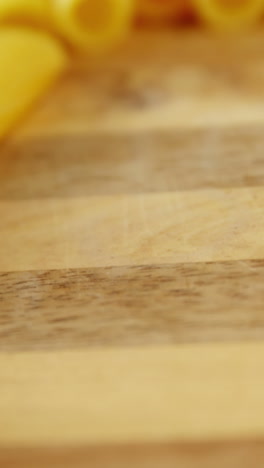 Close-up-of-penne-and-conchiglie-pasta-