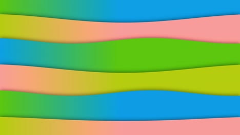 Wave-warp-animation-elegant-calm-flowing-smooth-shapes-3D-background-motion-graphics-visual-effect-abstract-gradient-colour-pink-green-blue