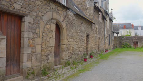 Detalle-De-La-Arquitectura-Manoir-De-La-Hautière-En-La-Ciudad-De-Nantes,-Francia