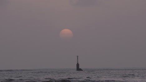 Wachturm-Und-Sonnenuntergang_Carter-Road-Bandra