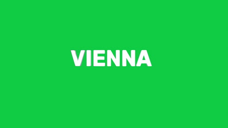 A-smooth-and-high-quality,-silver-3D-text-reveal-of-the-capital-city-"VIENNA