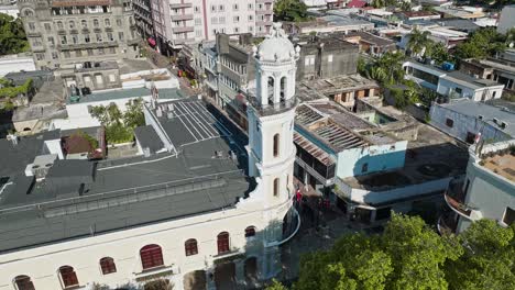 Consistorial-Palace-in-colonial-zone-at-Santo-Domingo,-Dominican-Republic