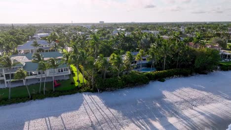 Naples-Florida-aerial-push-in-over-ocean