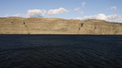 Garganta-Rocosa-Del-Río-Columbia-En-El-Este-De-Washington,-EE.UU.