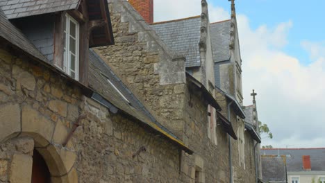 Sunny-day-at-Manoir-de-la-Hautière-in-the-city-of-Nantes,-France