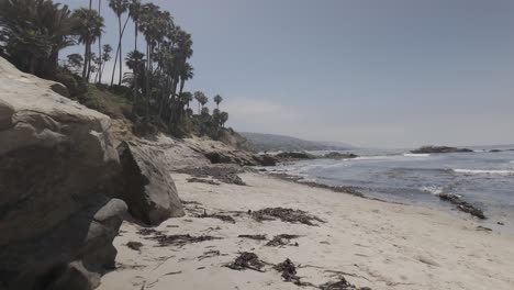 Hermosa-Playa-De-La-Costa-De-California---Registro-4k-Sin-Clasificar