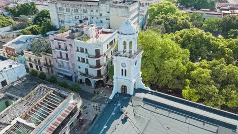 Konsistorialpalast-In-Der-Kolonialzone-In-Santo-Domingo,-Dominikanische-Republik