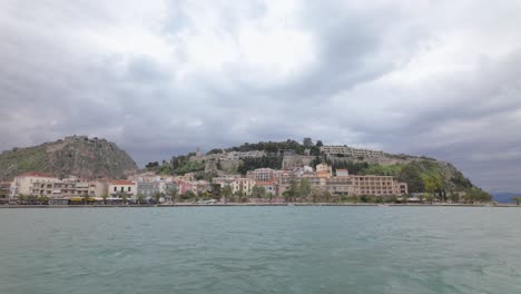 Beautiful-Town-Of-Nafplio-In-Eastern-Peloponnese-In-Mainland-Greece,-Europe