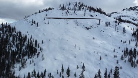 Abandoned-Railroad-Above-Truckee,-California-Near-Donner-Pass