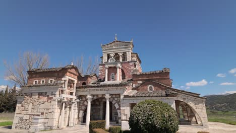 The-Orthodox-Church-of-Agia-Fotini-of-Mantinea-In-The-Region-of-Arcadia,-Peloponnese,-Greece