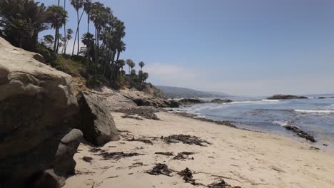 Wunderschöner-Strand-An-Der-Küste-Kaliforniens-–-4K-Bewertung