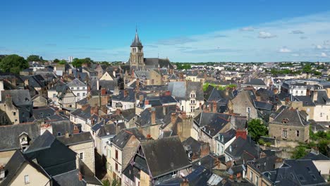 Cathedral-of-Laval,-France