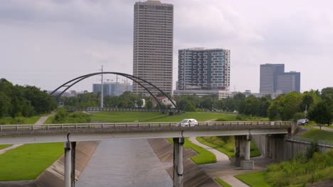 Aerial-view-of-the-Texas-Medical-Center-in-Houston,-Texas