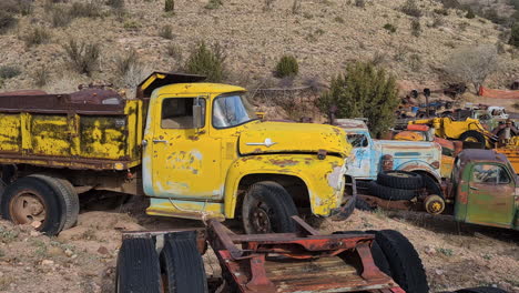 Friedhof-Alter-Lastwagen