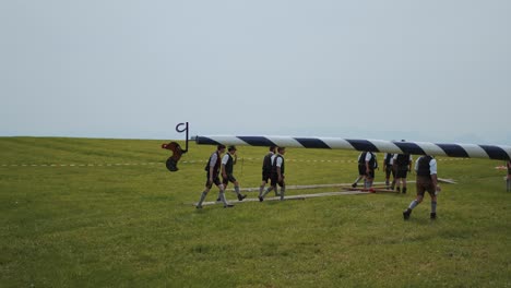 Traditional-Bavarian-maypole-preparation