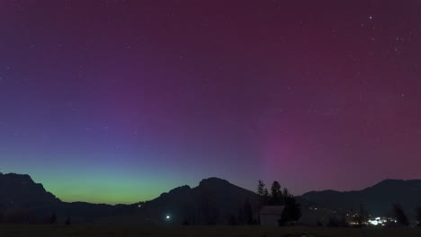 Luces-Del-Norte-Visibles-En-Suiza.