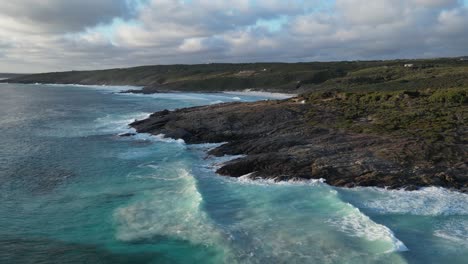 Bremer-bay-at-sunset,-Western-Australia